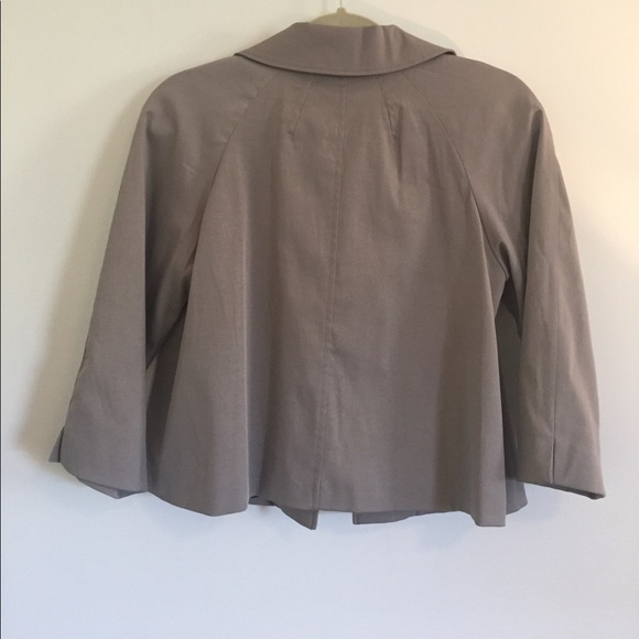 Vertigo Paris Spring Cropped Jacket Taupe … - Picture 3 of 7